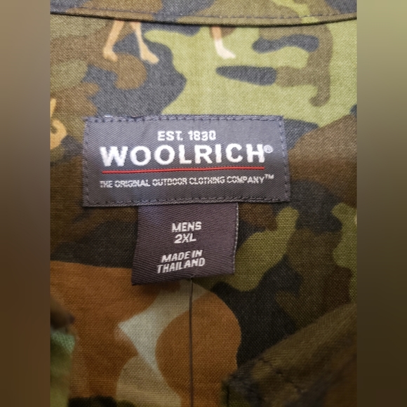 Woolrich Hunting Casual Button Up XXL NWT - Picture 7 of 11